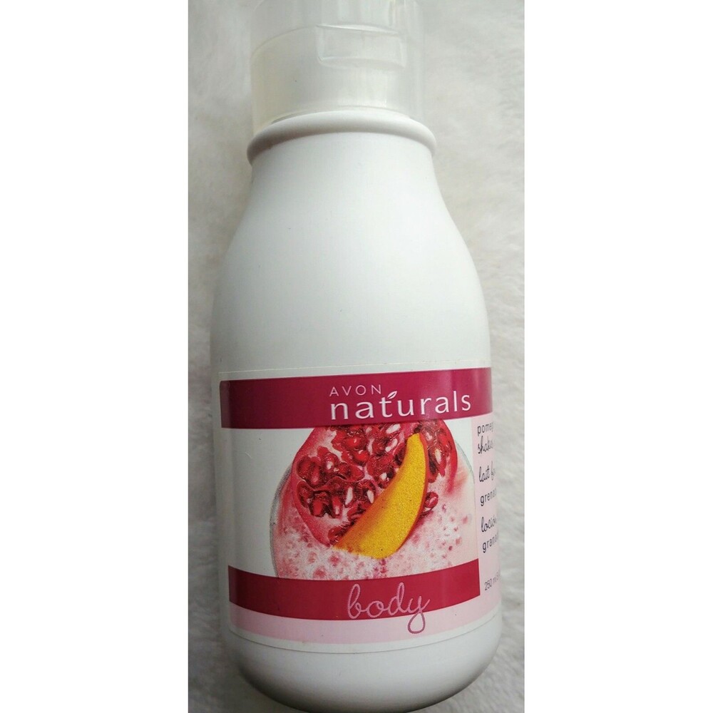 moisturizer new Avon Lotion Naturals shakes Pomegranate and Mango